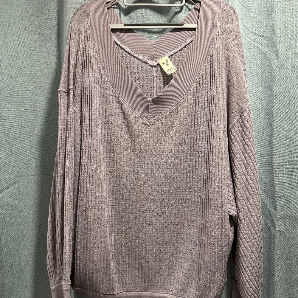 Slouchy off the shoulder top